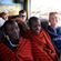 Giving the local Masai a lift down the road